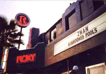 roxy show - los angeles